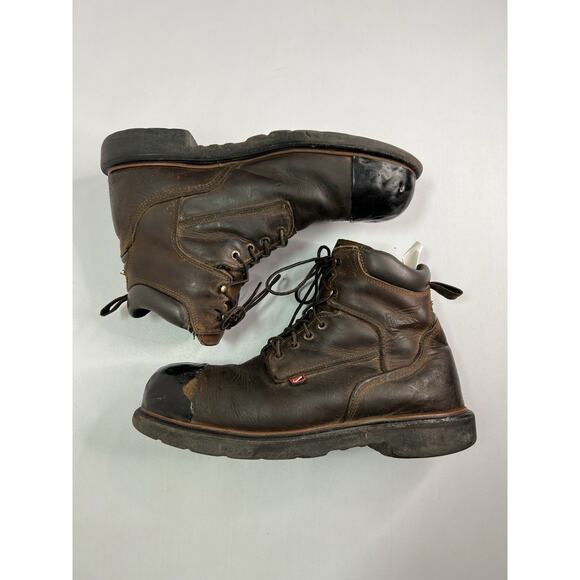 Red Wing 2212 Safety Toe Brown Work Boots Men’s Size 12D main image 6